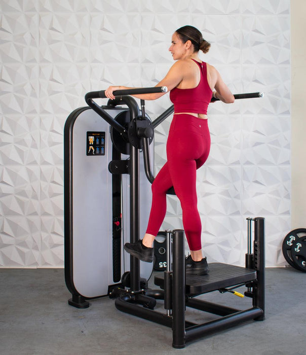 Vogue Multi-Hip - Muscle D Fitness - Adjustable - Pin Selectorized - Glute Thigh Workout - Sweatfully