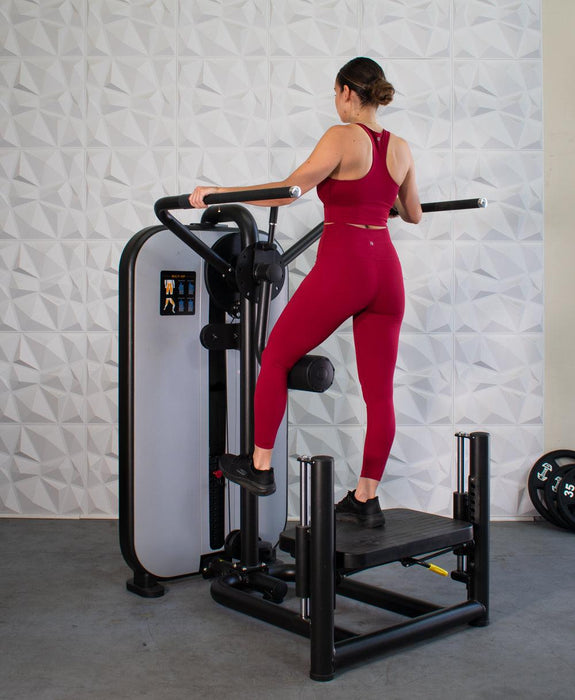 Vogue Multi-Hip - Muscle D Fitness - Adjustable - Pin Selectorized - Glute Thigh Workout - Sweatfully