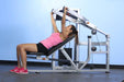 Dual Function Multi Press Combo - Muscle D Fitness - Adjustable - Multi-Position - Pin Selectorized - Chest - Shoulder - Triceps Press - Sweatfully