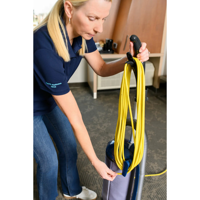 NaceCare N12S 12" Dual Motor Upright Vacuum with Swivel Neck - Sweatfully