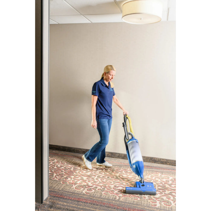 NaceCare N15S 15" Dual Motor Upright Vacuum with Swivel Neck - Sweatfully