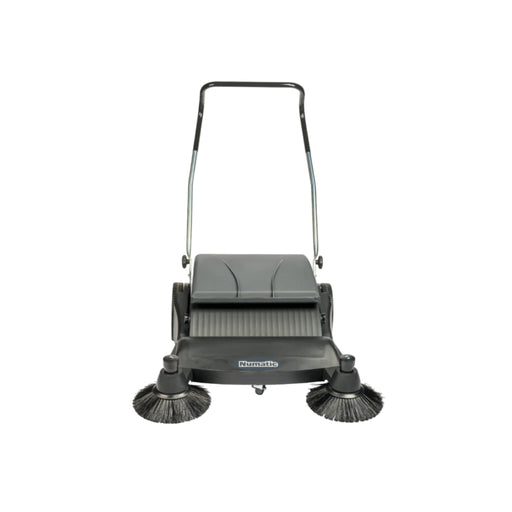 NaceCare 26" Manual Walk-Behind Sweeper with Dual Side Brooms - Sweatfully