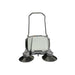NaceCare 32″ Manual Walk-Behind Sweeper with Dual Side Brooms + Manual Vacuum - Sweatfully
