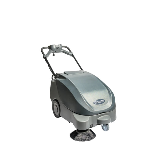 NaceCare 26″ Battery Walk-Behind Sweeper – Vacuum System + Single Side Broom - Sweatfully
