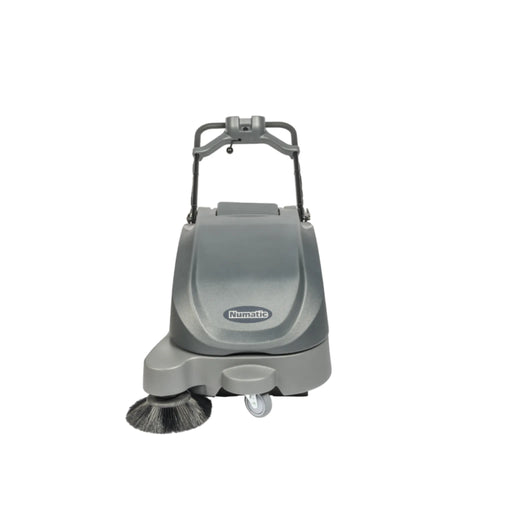 NaceCare 26″ Battery Walk-Behind Sweeper – Vacuum System + Single Side Broom - Sweatfully