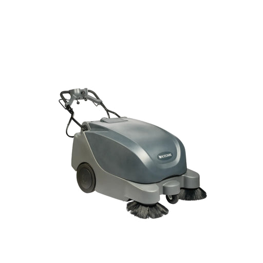 NaceCare 36″ Battery Sweeper – Traction Drive + Vacuum System + Dual Side Brooms - Sweatfully