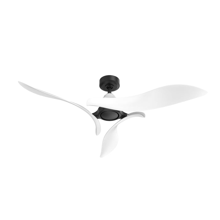 54" DC Motor 6 Speed Black Ceiling Fan - Sweatfully