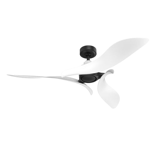 54" DC Motor 6 Speed Black Ceiling Fan - Sweatfully
