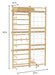 Neem Swedish Wall Ladder & Indoor Wooden Climber for Kids – Home Gym Playset - Sweatfully