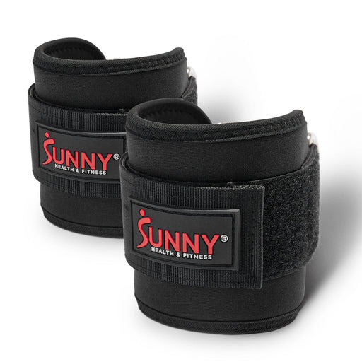 Sunny Health & Fitness Multi-Function Workout Ankle Straps - NO. 091 - Sweatfully