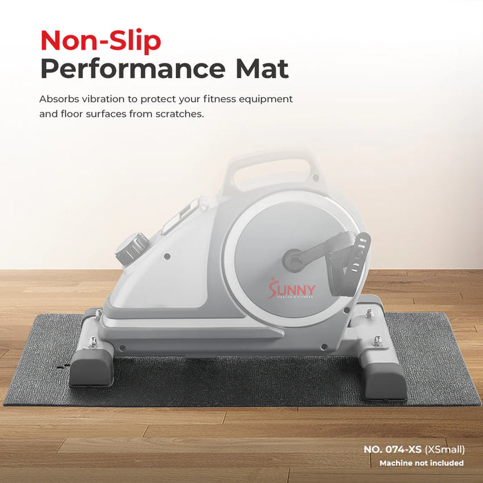 Sunny Health & Fitness Foam Fitness Equipment Floor Mat - Extra Small - NO. 074-XS - Sweatfully