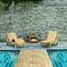 Coastal Natural Teak Outdoor Interlocking Tiles, 12 Slat (10 sq ft) - Sweatfully