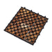 Calgary Oiled Teak Outdoor Interlocking Tiles, 18 Slat (10 sq ft) - Sweatfully