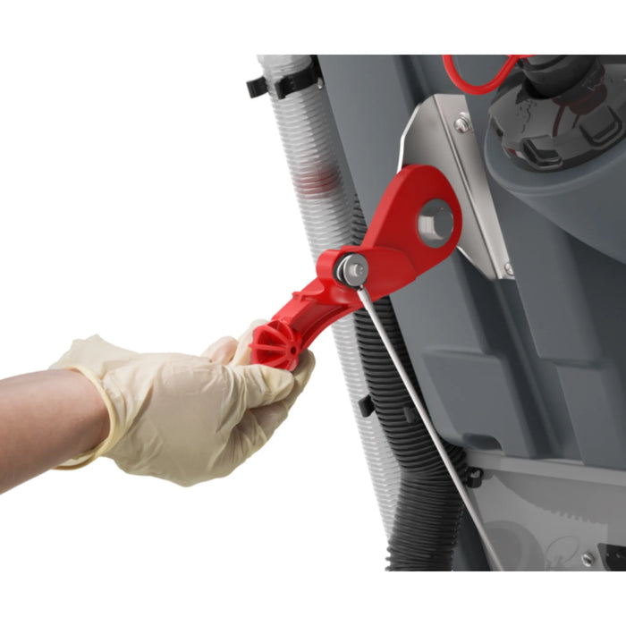 NaceCare TBL 1620/100 Battery Walk Behind Scrubber – 20", 2 Batteries - Sweatfully