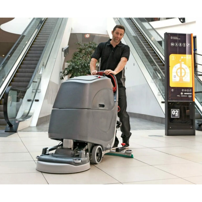 NaceCare TBL 1620/50T Traction Drive Scrubber – 20", On-Board Charger - Sweatfully