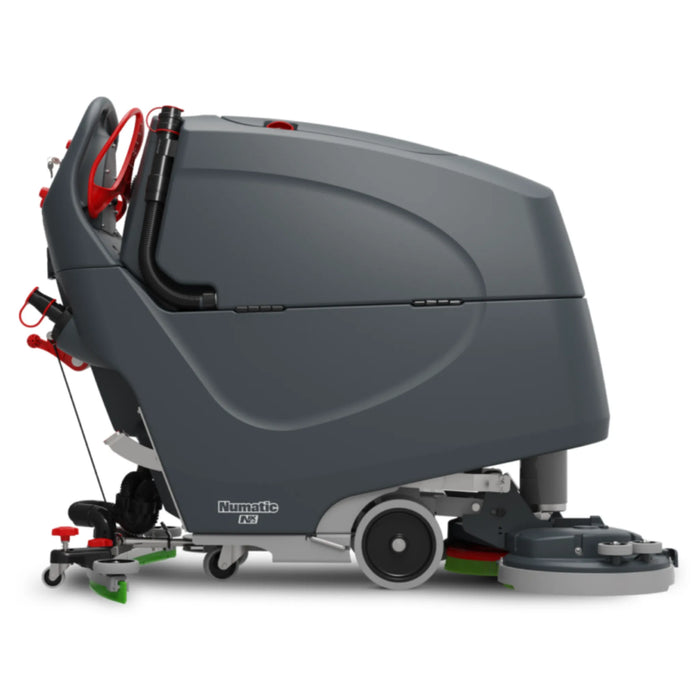 NaceCare TBL 2228/100T Traction Drive Floor Scrubber – 28", 2 LFP NX1K Batteries - Sweatfully