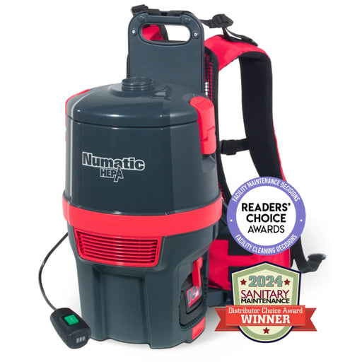 NaceCare HEPA Battery Backpack Vacuum RBV 150NXH with Floor Tool Kit - Sweatfully