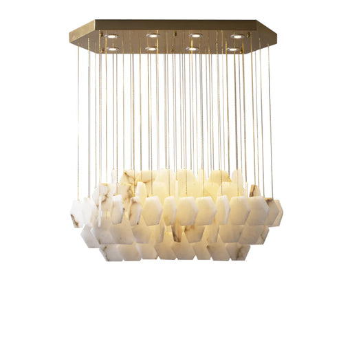 Natural Alabaster Chandelier - Sweatfully