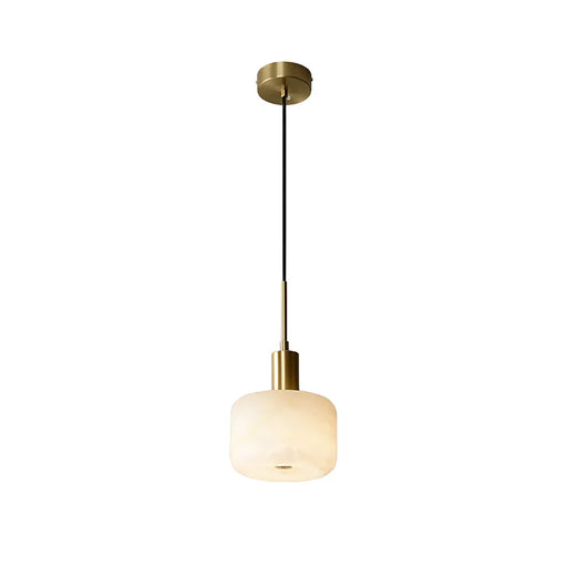 Natural Alabaster Small Pendant Light - Sweatfully