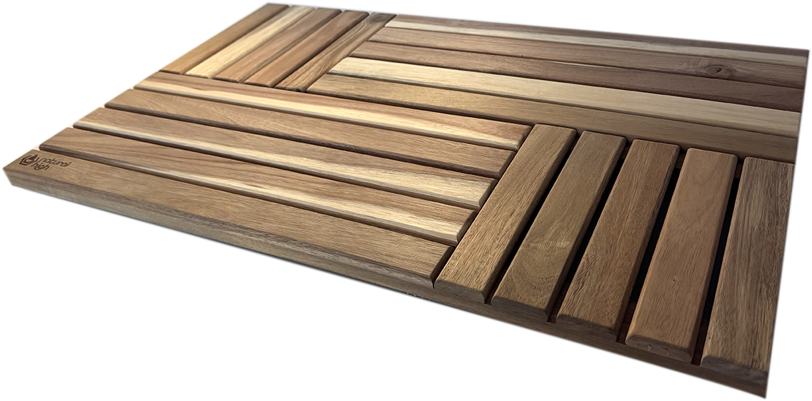 Natural High™ Acacia Wooden Drip Mat - Sweatfully