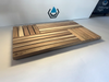 Natural High™ Acacia Wooden Drip Mat - Sweatfully