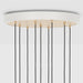 Nine Pendant in Brass + Sphere IV - Sweatfully