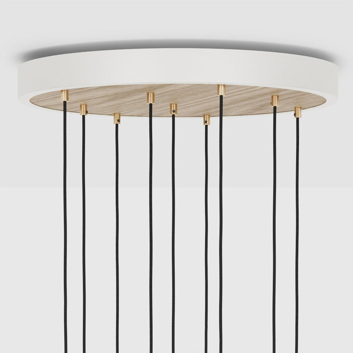 Nine Pendant in Oak + Sphere IV - Sweatfully
