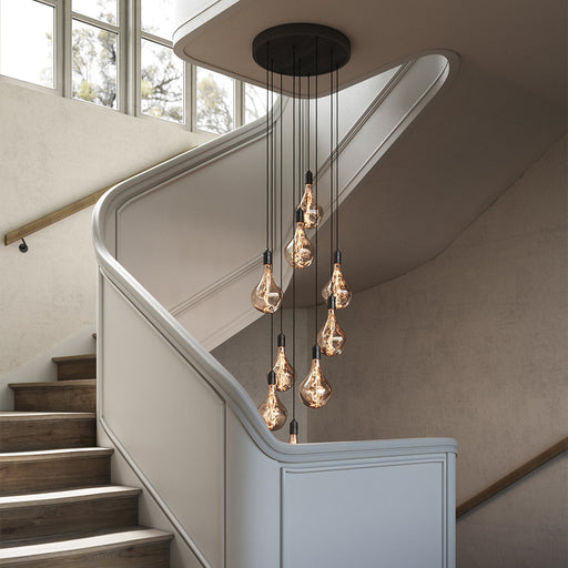 Nine Pendant in Graphite + Voronoi II - Sweatfully