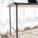 RESTORE Boulder Black Solid Wood Desk Tabletop - Sweatfully