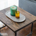 RESTORE Trail Brown Solid Wood End Tabletop - Sweatfully