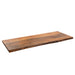 RESTORE Sunset Cedar Solid Live Edge Wood Console Tabletop - Sweatfully