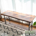 RESTORE Sunset Cedar Solid Live Edge Wood Console Tabletop - Sweatfully