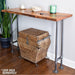 RESTORE Sunset Cedar Solid Live Edge Wood Console Tabletop - Sweatfully