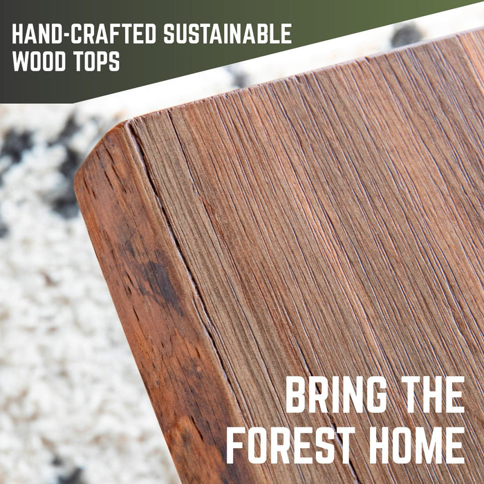 RESTORE Sunset Cedar Solid Wood Coffee Tabletop - Sweatfully