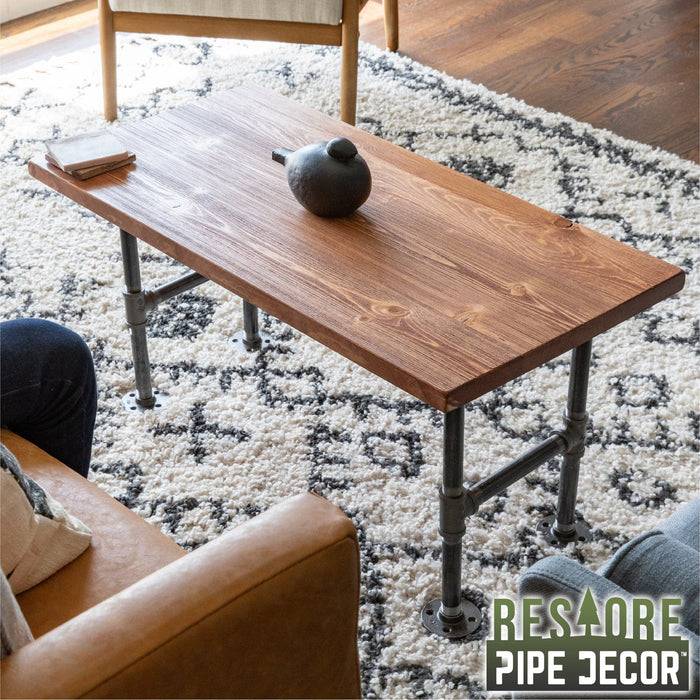 RESTORE Sunset Cedar Solid Wood Coffee Tabletop - Sweatfully