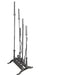 Vertical Olympic Bar Rack - 10 Bar - Muscle D Fitness -  Sturdy Vertical Olympic Bar Holder - Sweatfully