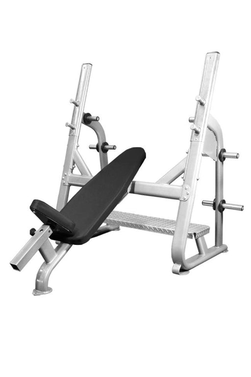 Elite Olympic Incline Bench - Muscle D Fitness - Commercial - Sweatfully