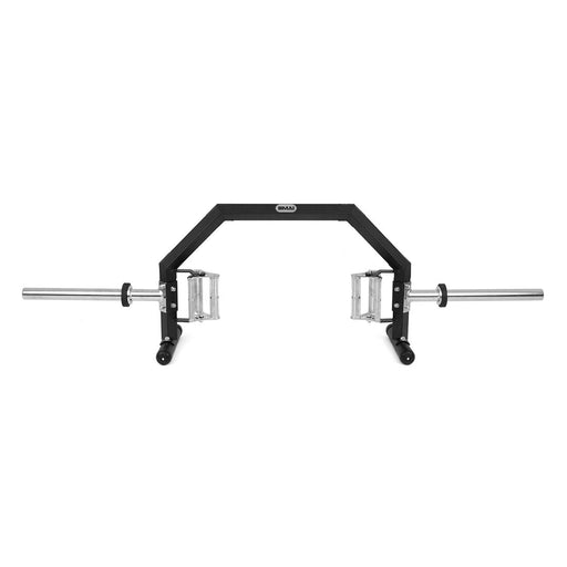 Open Hex Trap Bar with Rotating Handles - 3 Grip Sizes - Sweatfully