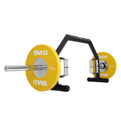Open Hex Trap Bar with Rotating Handles - 3 Grip Sizes - Sweatfully