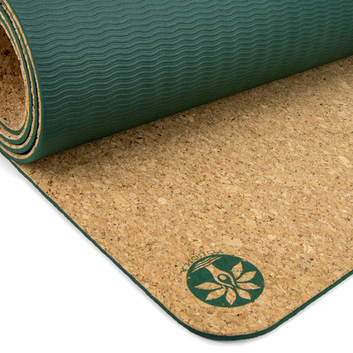 Tiger Lotus Original Cork Yoga Mat - Sweatfully