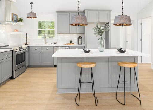 Ornate Copper Farmhouse Chandelier Lighting - Sweatfully