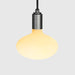 Oval Dim to Warm Pendant Light in Graphite - Sweatfully