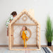 Wooden Climbing Playhouse - Sweatfully