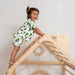 Wooden Climbing Playhouse - Sweatfully