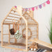 Wooden Climbing Playhouse - Sweatfully