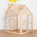 Wooden Climbing Playhouse - Sweatfully
