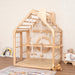Wooden Climbing Playhouse - Sweatfully