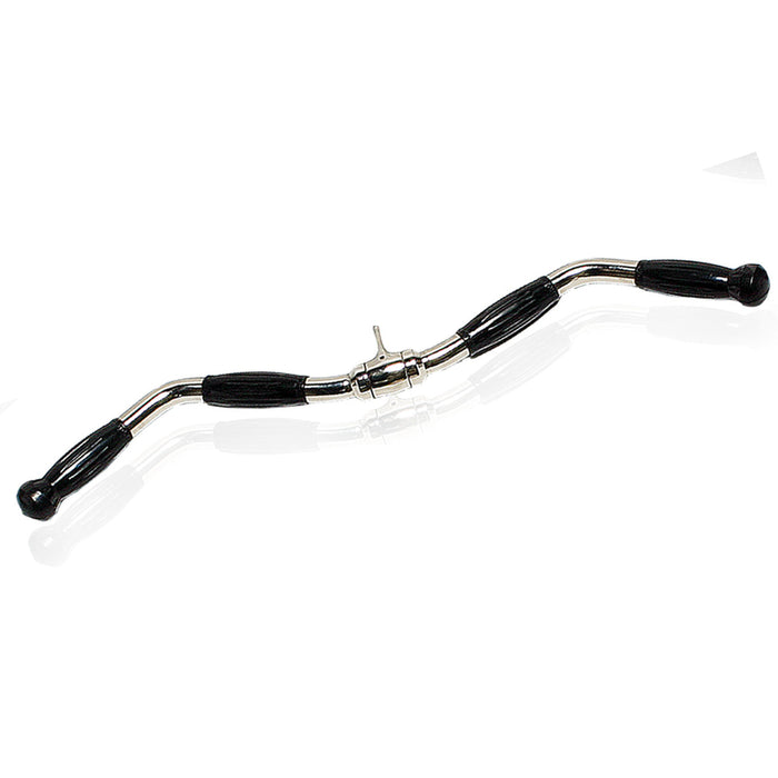 SFE 28" Revolving Curl Bar with Rubber Handgrips (New) - Sweatfully