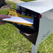 NEW! The Retrobox Locking Package Dropbox in ARCTIC WHITE - Modern Mailbox - Sweatfully