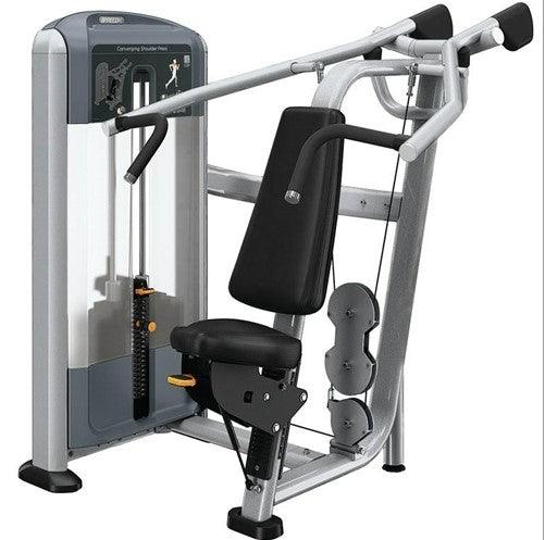 Precor Discovery Series Selectorized Shoulder Press - NEW - Sweatfully